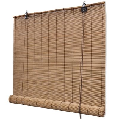 Smeđe rolete od bambusa 100 x 160 cm