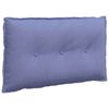 vidaXL Jastuk za leđa Traper plava 80 x 19 x 50 cm tkanina