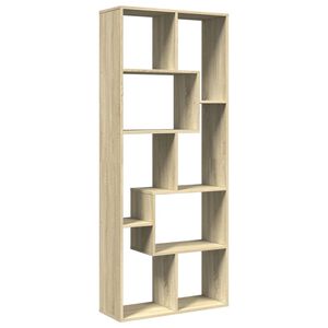 vidaXL Pregrada / regal za knjige boja hrasta 67x25x161,5 cm drveni