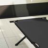 vidaXL Sklopivi kamperski krevet 2 pcs Crna 193 x 69 x 45 cm