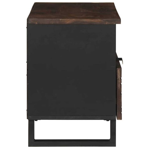 vidaXL TV Jedinice s ladicama Orah 80 x 33 x 46 cm Konstruirano drvo