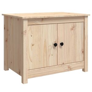 vidaXL Stolić za kavu 71 x 49 x 55 cm od masivne borovine