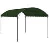 vidaXL Gazebo 4 x 3 x 2,6 m Zelena Poliester i čelik