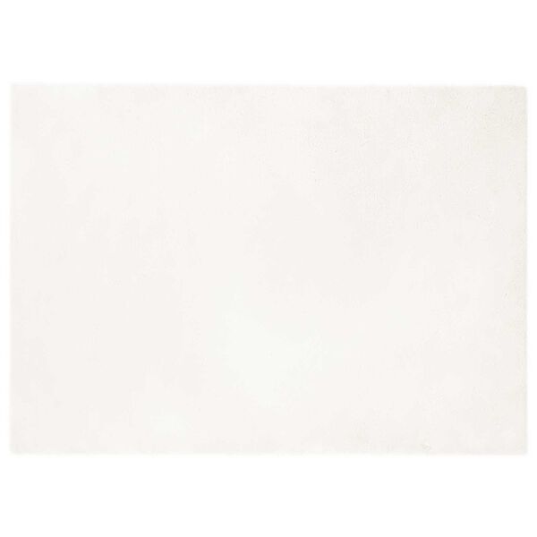 vidaXL Faux Rabbit Fur Rug Olite Krema 200 x 280 cm Poliester