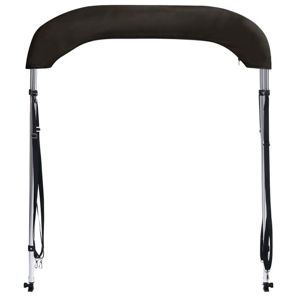 vidaXL Tenda bimini s 2 luka crna 150x120x110 cm