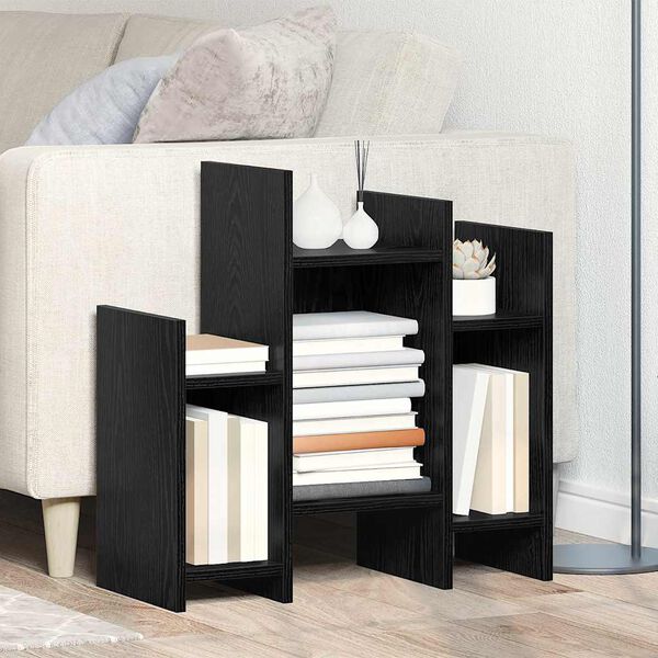 vidaXL Pomoćni ormarić Crni hrast 60 x 26 x 60 cm Konstruirano drvo