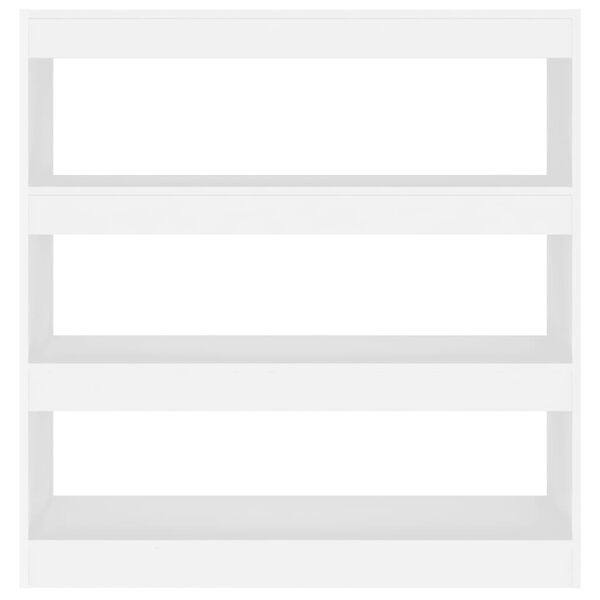 vidaXL Ormarić za knjige / sobna pregrada bijeli 100 x 30 x 103 cm