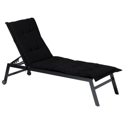 Madison jastuk za ležaljku za sunčanje Panama 200 x 60 cm crni
