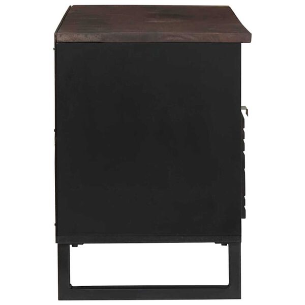 vidaXL TV Jedinice s ladicama Orah 105 x 33 x 46 cm Konstruirano drvo