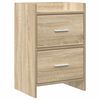 vidaXL Noćni ormarići Hrast sonoma 40 x 30 x 60 cm Konstruirano drvo