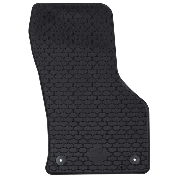 vidaXL Auto tepih 4 pcs Crna prikladno za VW Arteon 2017- 4D Aft Guma