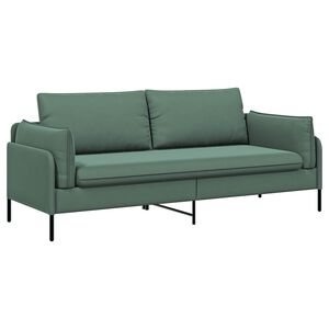 vidaXL Sofa za 3 osobe 3-sjedalo Morska zelena 222 x 81 x 89 cm Bar&scaron;un