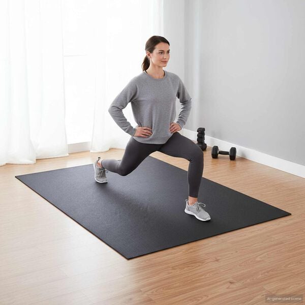 vidaXL Sportska za&scaron;tita Mat Crna 213 x 152 x 0,6 cm PVC