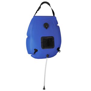vidaXL Torba za tu&scaron;iranje za kampiranje plava 20 L PVC