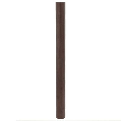 vidaXL Tepih pravokutni tamnosmeđi 80 x400 cm od bambusa