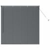 vidaXL Venecijanski zastore Tamnosiva 130 x 135 cm Aluminij