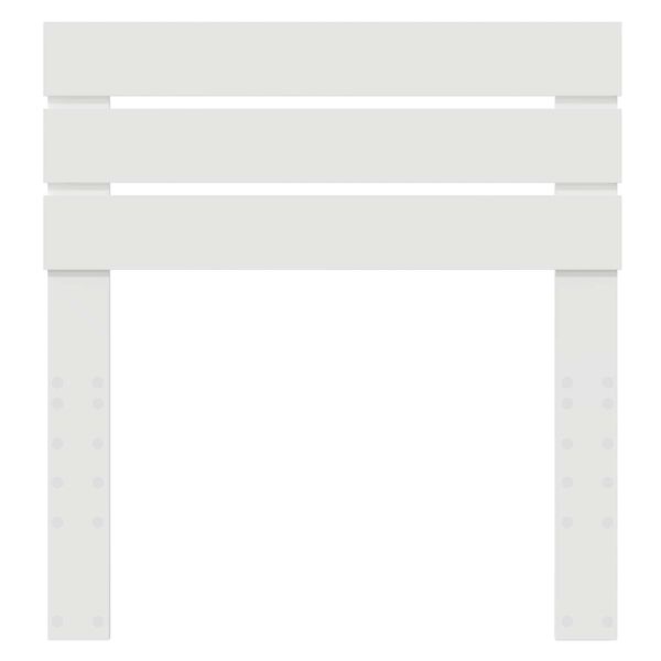 vidaXL Uzglavlje Bijelo 80 cm Konstruirano drvo