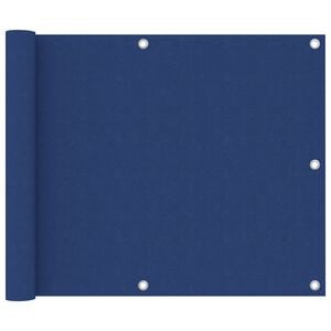 vidaXL Balkonski zastor plavi 75 x 300 cm od tkanine Oxford