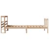 vidaXL Okvir kreveta s uzglavljem 90 x 190 cm od borovine