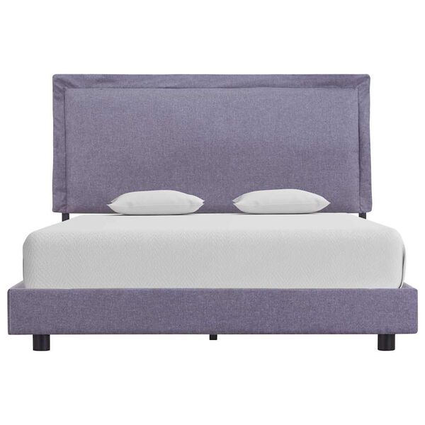 vidaXL Okvir kreveta bez madraca svjetlosiva tkanina 135x190 cm