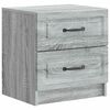 vidaXL Noćni ormar Siva sonoma 43 x 34,5 x 44,5 cm Konstruirano drvo