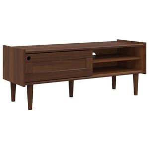 vidaXL TV ormar BILBAO 114 x 40 x 45 cm Tamna karamela