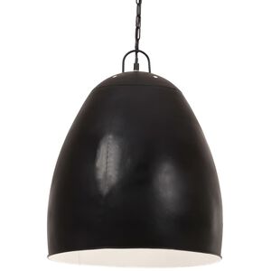 vidaXL Industrijska viseća svjetiljka 25 W crna okrugla 42 cm E27