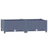 vidaXL Povi&scaron;ena gredica 80 x 40 x 23 cm od polipropilena