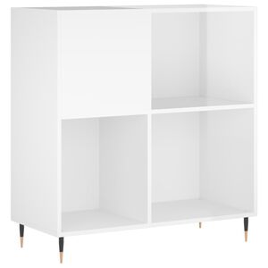 vidaXL Ormarić za ploče sjajni bijeli 84,5x38x89 cm konstruirano drvo