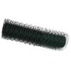 vidaXL Heksagonalna ograda 0,5 x 100 m PVC Zelena