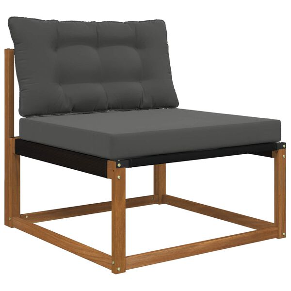 vidaXL Jastuk za vanjsku sofU 2 pcs Antracit Poliester