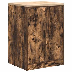vidaXL Garažni ormar za odlaganje 60x51x85 cm masivne borovine