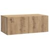 vidaXL TV ormar za zid 78,5 x 41 x 30 cm Hrast artisan