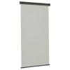 vidaXL Balkonska bočna tenda 125 x 250 cm siva
