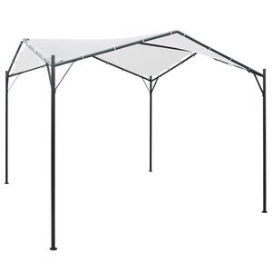 vidaXL Sjenica 3 x 3 x 2,6 m bijela 180 g/m&sup2;