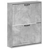 vidaXL Ormar za cipele na zidu HOORN 71 x 17 x 86 cm Konstruirano drvo