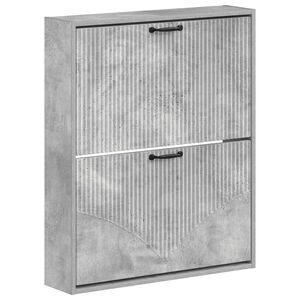 vidaXL Ormar za cipele na zidu HOORN 71 x 17 x 86 cm Konstruirano drvo