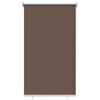 vidaXL Vanjska roleta 90% blokada UV zraka Sivosmeđa 60 x 140 cm HDPE