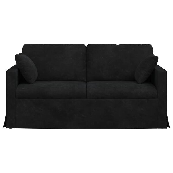 vidaXL Sofa Crna 158 x 78 x 80 cm Bar&scaron;un