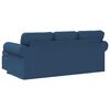 vidaXL Sofa 160cm Plava Metal