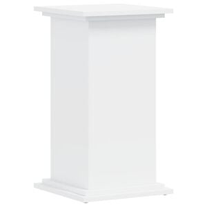 vidaXL Stalak za biljke bijeli 33x33x60 cm konstruirano drvo