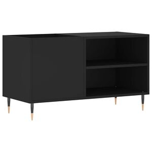 vidaXL Ormarić za ploče crni 85 x 38 x 48 cm od konstruiranog drva