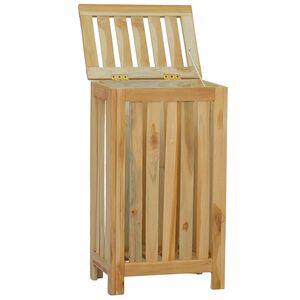 vidaXL Ko&scaron;ara za rublje 35 x 25 x 60 cm od masivne tikovine