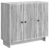 vidaXL Kreveta Siva sonoma 89 x 34,5 x 80 cm Konstruirano drvo