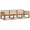 vidaXL Set vanjskih sofa 3 pcs Prirodna Čvrsto drvo akacije