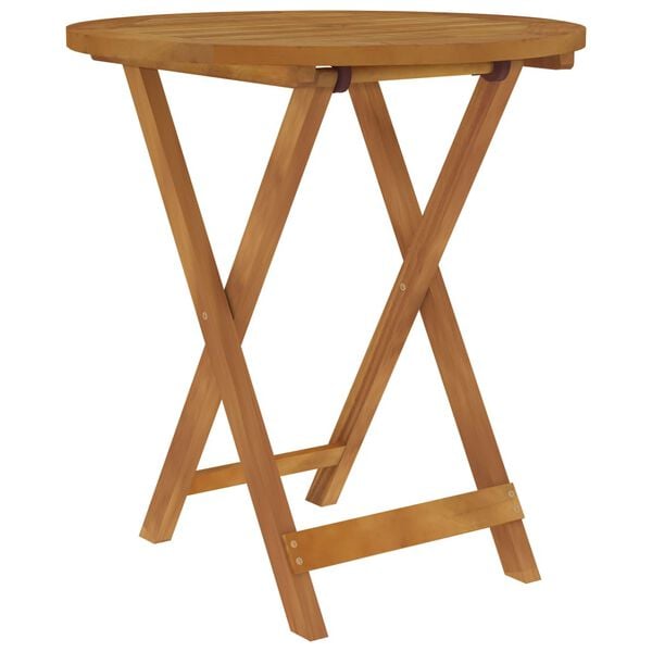 vidaXL 3-dijelni sklopivi vrtni blagovaonski set masivno drvo bagrema