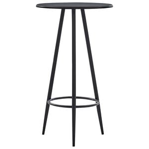 vidaXL Barski stol crni 60 x 107,5 cm MDF