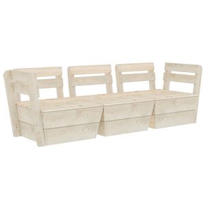 vidaXL Vrtni trosjed od paleta od impregnirane smrekovine