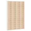 vidaXL Drvena kolekcionarska vitrina s 56 odjeljaka 40x4,5x60 cm