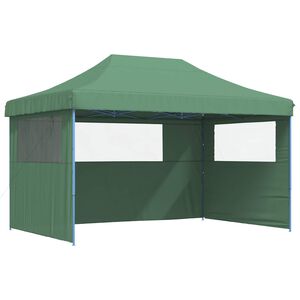 vidaXL &Scaron;ator za zabave 292 x 440 x 315 cm Zelena Oxford tkanina